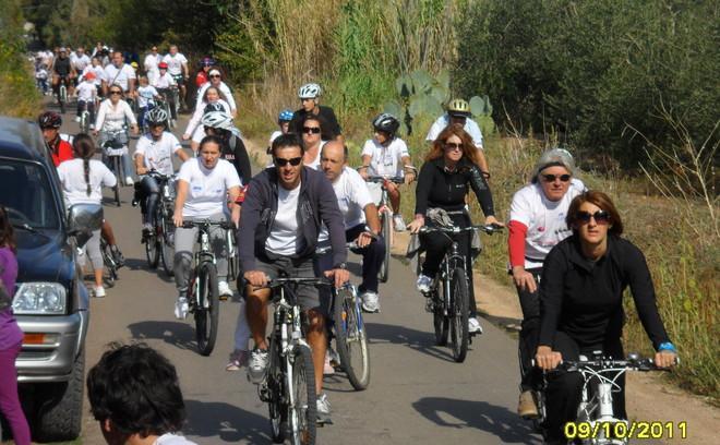 In 350 alla biciclettata di Marsiliana 