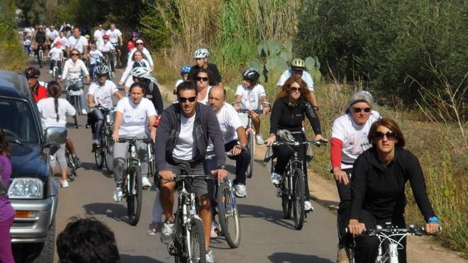 In 350 alla biciclettata di Marsiliana