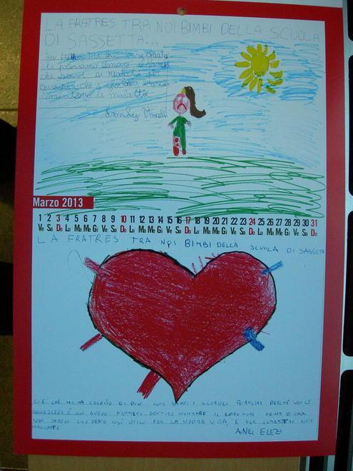 Un calendario con disegni e filastrocche per sensibilizzare sulle donazioni di sangue 