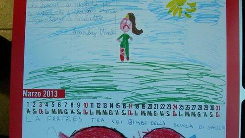 Un calendario con disegni e filastrocche per sensibilizzare sulle donazioni di sangue