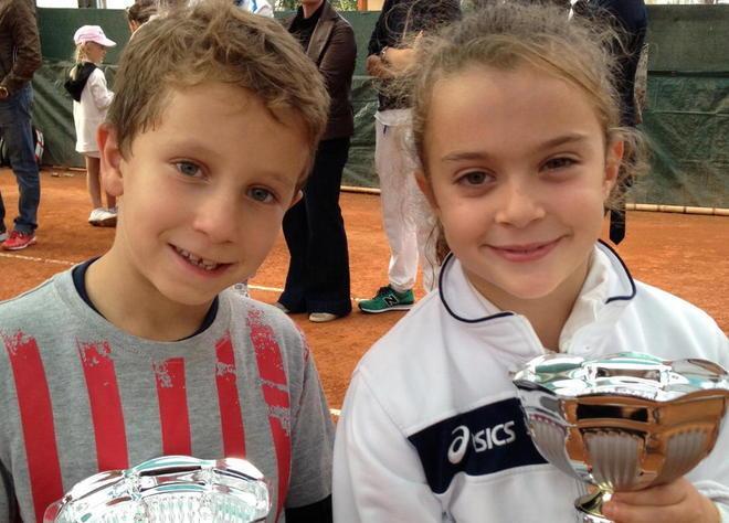 Piccoli tennisti lucchesi sul podio