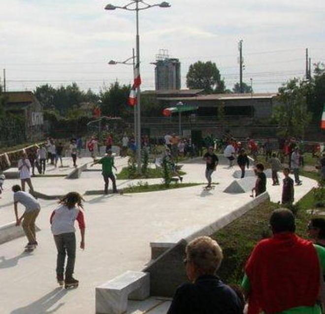 In centinaia all’inaugurazione della SkatePlaza