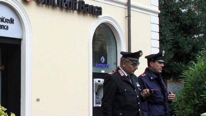 Rapina da Unicredit Bottino di soli 1.400 euro