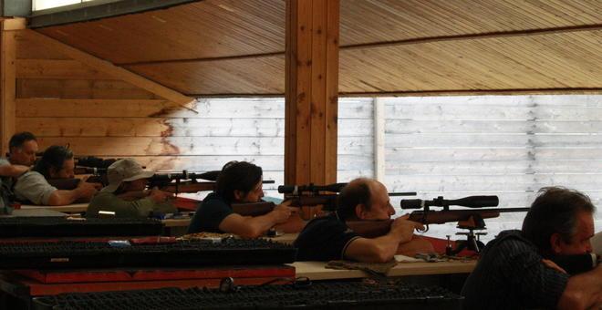 Al poligono di Pontedera con i big 