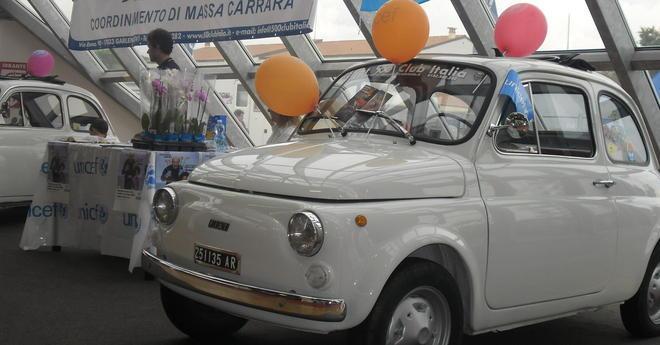 Successo per l’esposizione del Fiat 500 club Italia