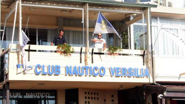 Lorenzo Volpe in cucina al Club nautico
