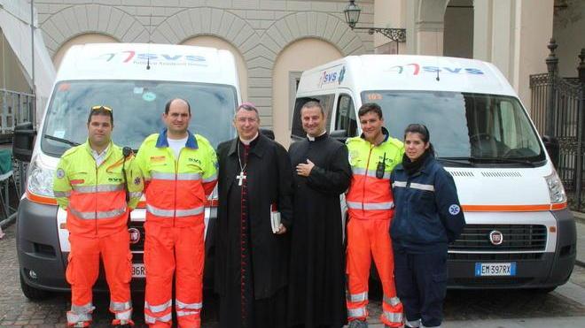 Il vescovo per le ambulanze dell’Svs