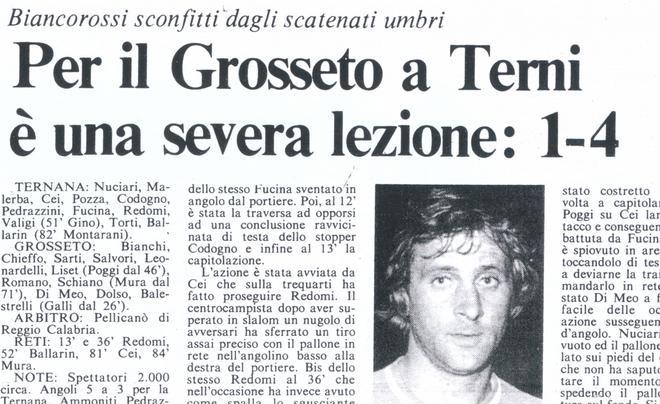 Al Liberati fu 4-1 e il Grifone finì out