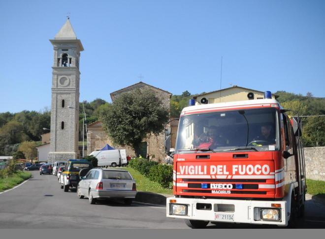 Prove tecniche di alluvione a Nozzano 