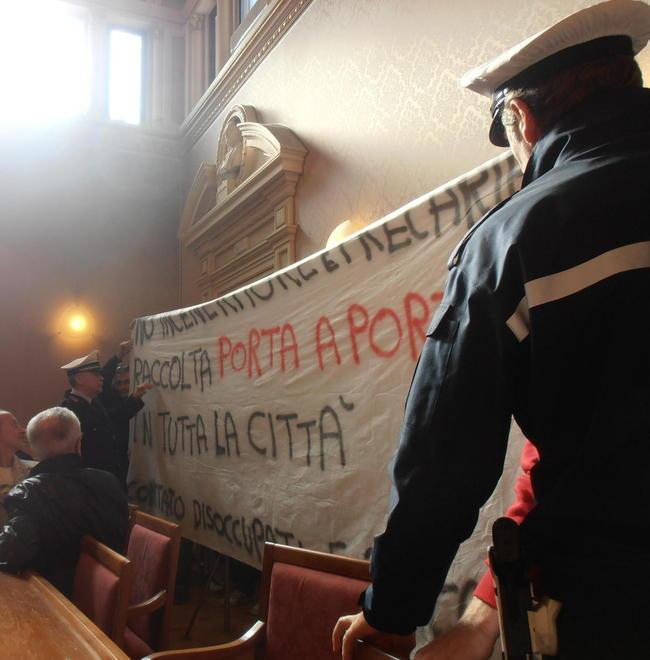 Porta a porta per il lavoro