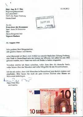Dalla Germania 10 euro per un fiore a Sant’Anna 