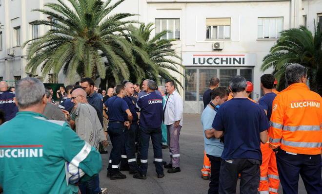 Lucchini, i lavoratori cessano l’occupazione 