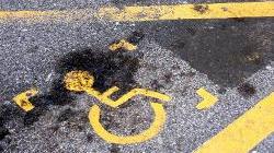 Ecco l’area sosta per disabili