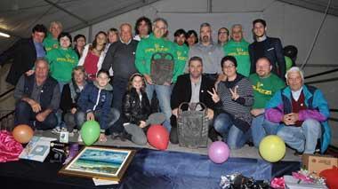 Cena con trecento partecipanti per la chiusura della Targa Cecina