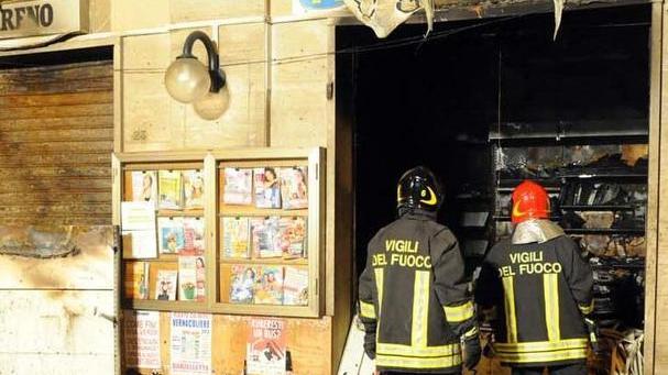 L’edicola riaprirà dopo il rogo