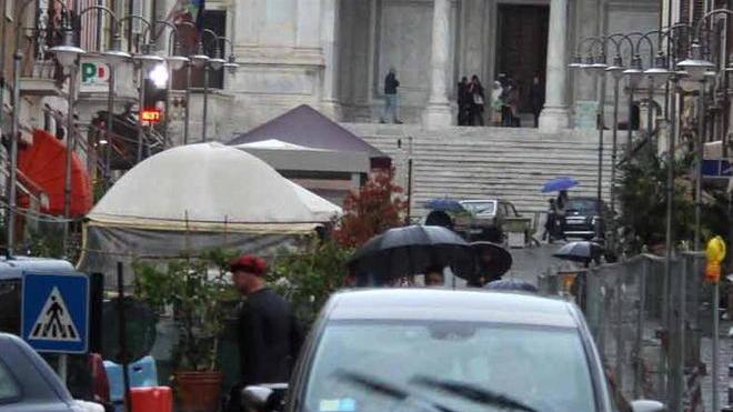 Parcheggi a fianco di piazza Aranci