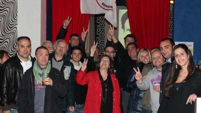 Festeggiamenti al Baraka per il successo in Sicilia