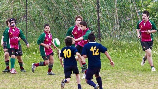 Rugby: Lions under 16 ko a testa alta da applausi i due team under 14