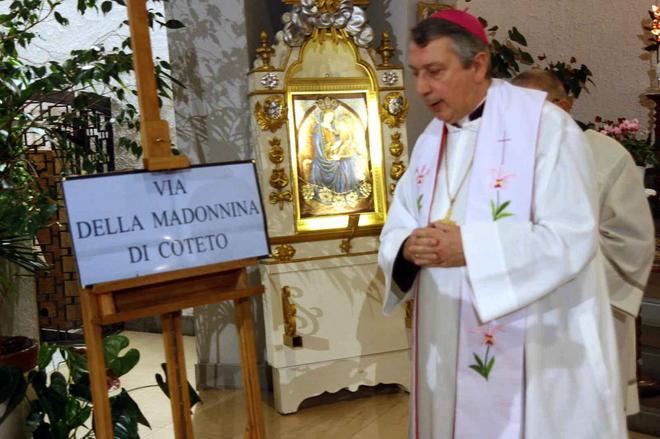 Coteto, strada dedicata alla “Madonnina” 