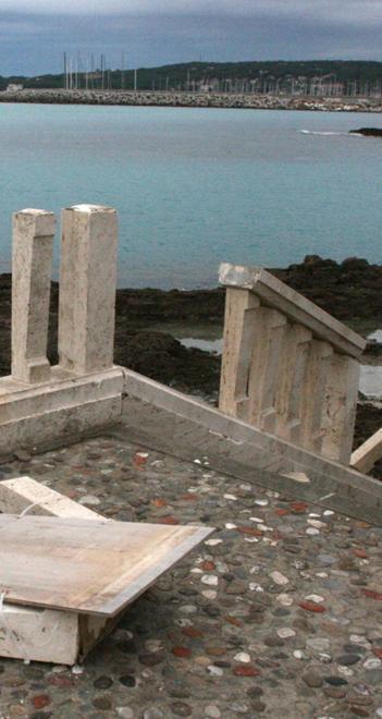 La mareggiata ha divorato i lavori sul lungomare 