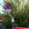 Auto in divieto di sosta e nessuno usa il parcheggio 
