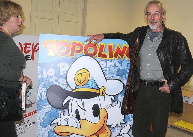 Il padre di Eragon stregato da Lucca Topolino fa 80 anni 