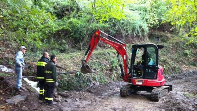 Disagi in Vallata per una frana, due famiglie isolate