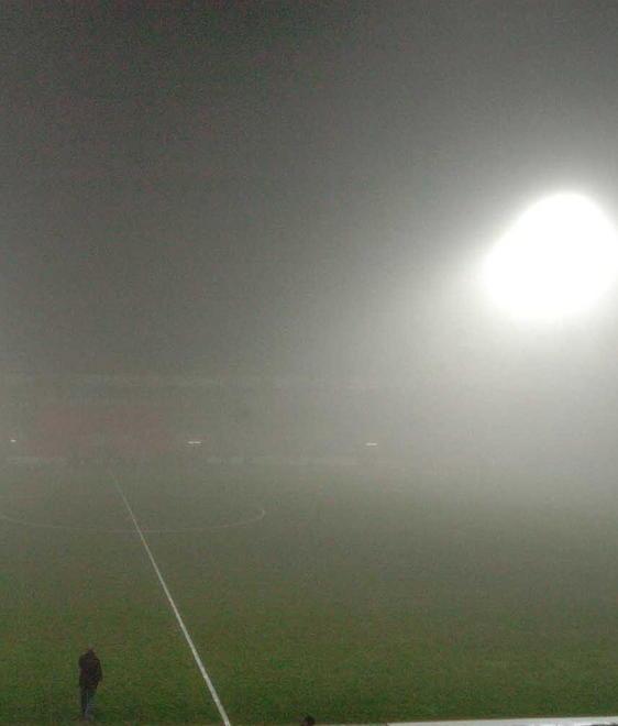 La nebbia blocca la Geotermica 