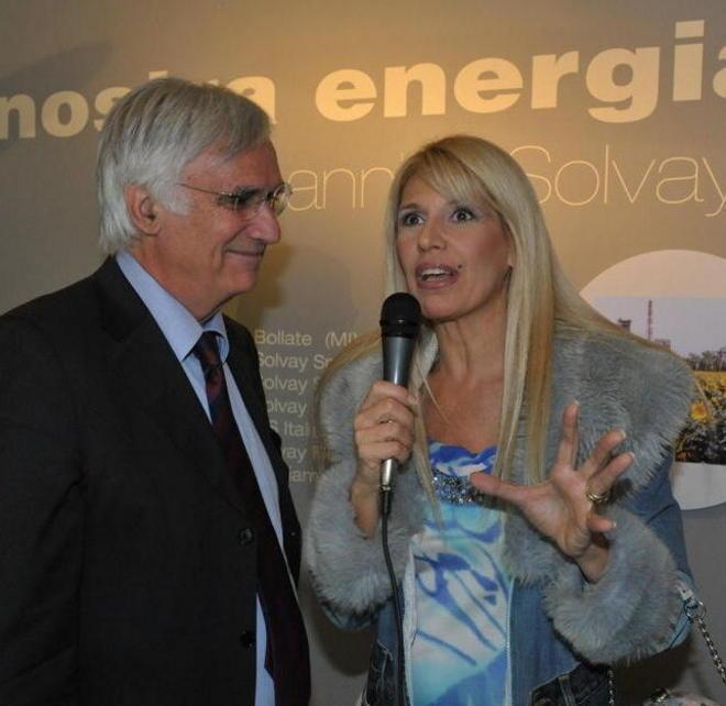 Il sindaco Pucci tra i “vip” al centenario della Solvay