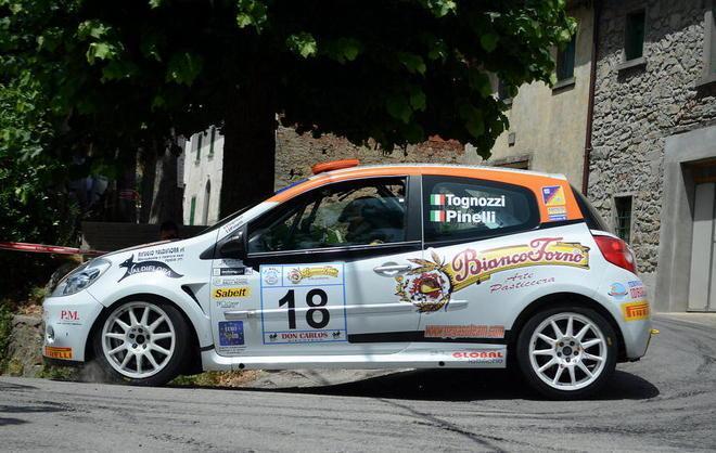 Tognozzi al via del Renault Event 