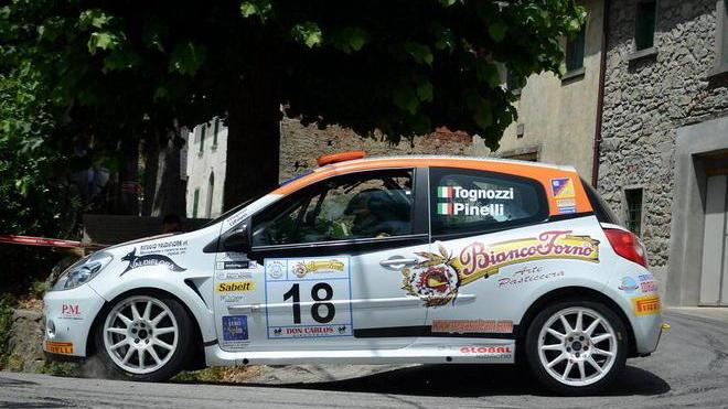 Tognozzi al via del Renault Event