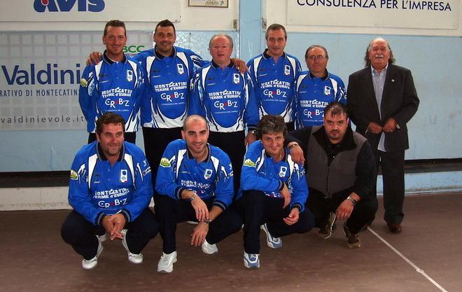 Bocce, serie B : l’Avis Montecatini supera all’esordio il Castelfidardo