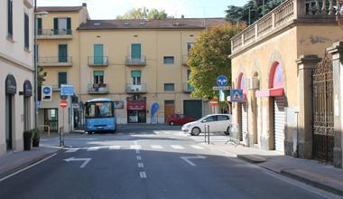 Cambia il passaggio pedonale lavori finiti in viale Matteotti 