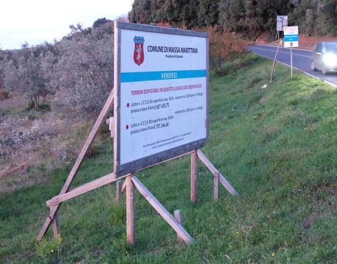 Terreni all’asta, appello ai massetani 