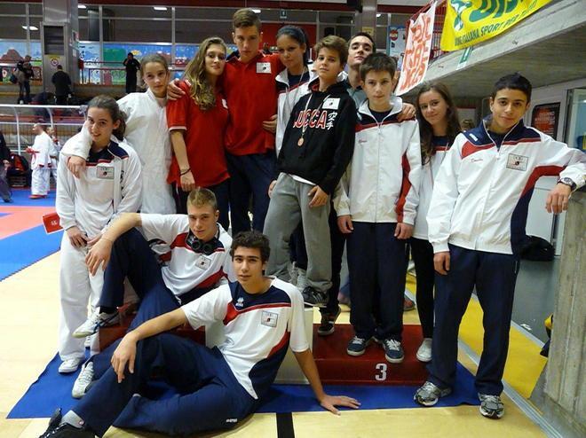 Dojo Karate in evidenza al memorial Carlini 