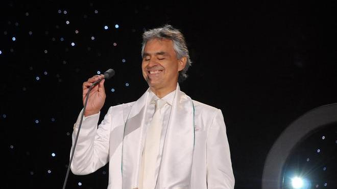 Bocelli, una dedica speciale per l’agenda del Movimento Shalom