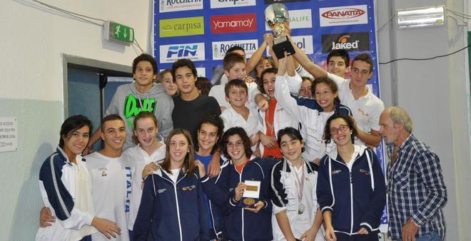 Il Nuoto Uisp 2003 Cascina in evidenza al Gp Italia 