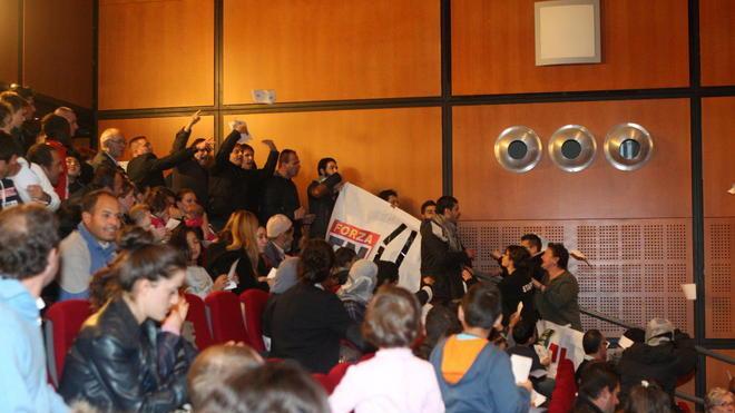 Irruzione di Forza Nuova contro la cittadinanza ai figli di stranieri