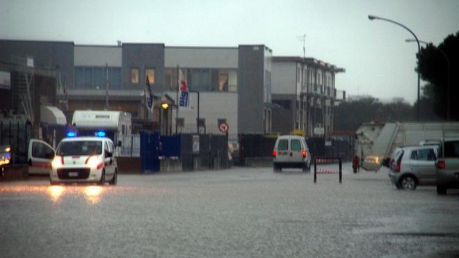 Alluvione in Maremma: le strade chiuse