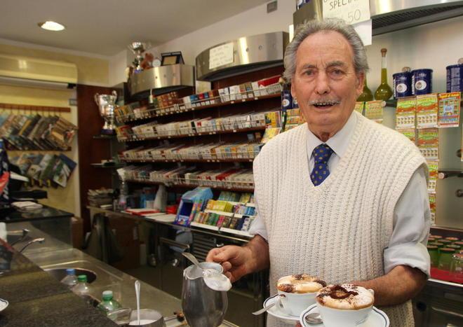 Un cappuccino da sommelier nel bar di “Re” Umberto