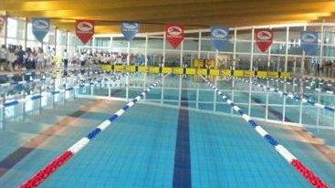 Attività agonistica alla piscina di Bagni di Lucca