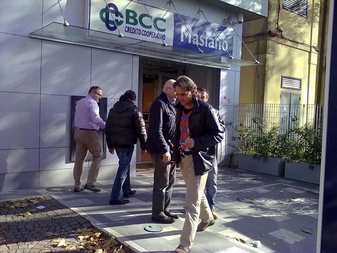 Rapina a mano armata in una banca 
