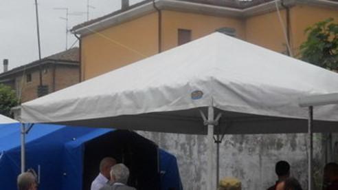 Raccolta aiuti della Croce Azzurra