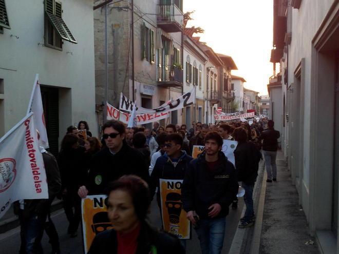 In 400 al corteo contro l’estrazione dell’anidride carbonica 
