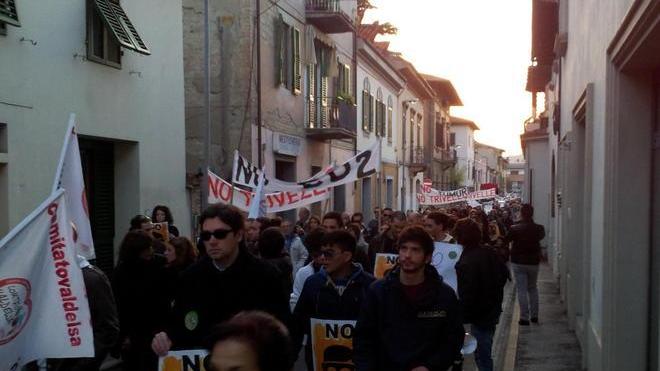 In 400 al corteo contro l’estrazione dell’anidride carbonica