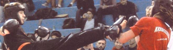 Massimiliano al top nel kick-boxing
