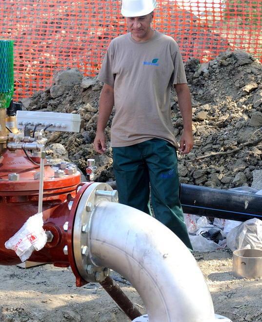Dezza senz’acqua per lavori sulla rete