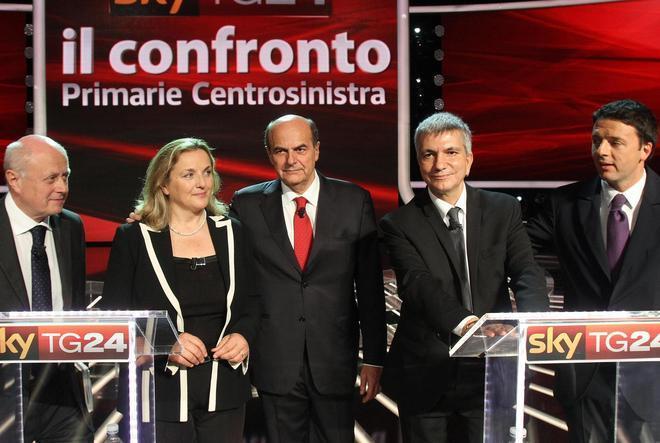 Il centrosinistra al voto per scegliere il candidato premier 