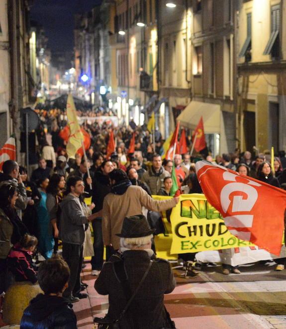 Il corteo anti Fn soddisfa la sinistra e la polizia indaga