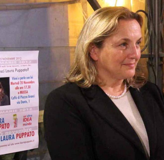 Grande interesse per Laura Puppato 